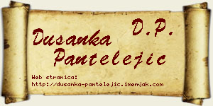 Dušanka Pantelejić vizit kartica